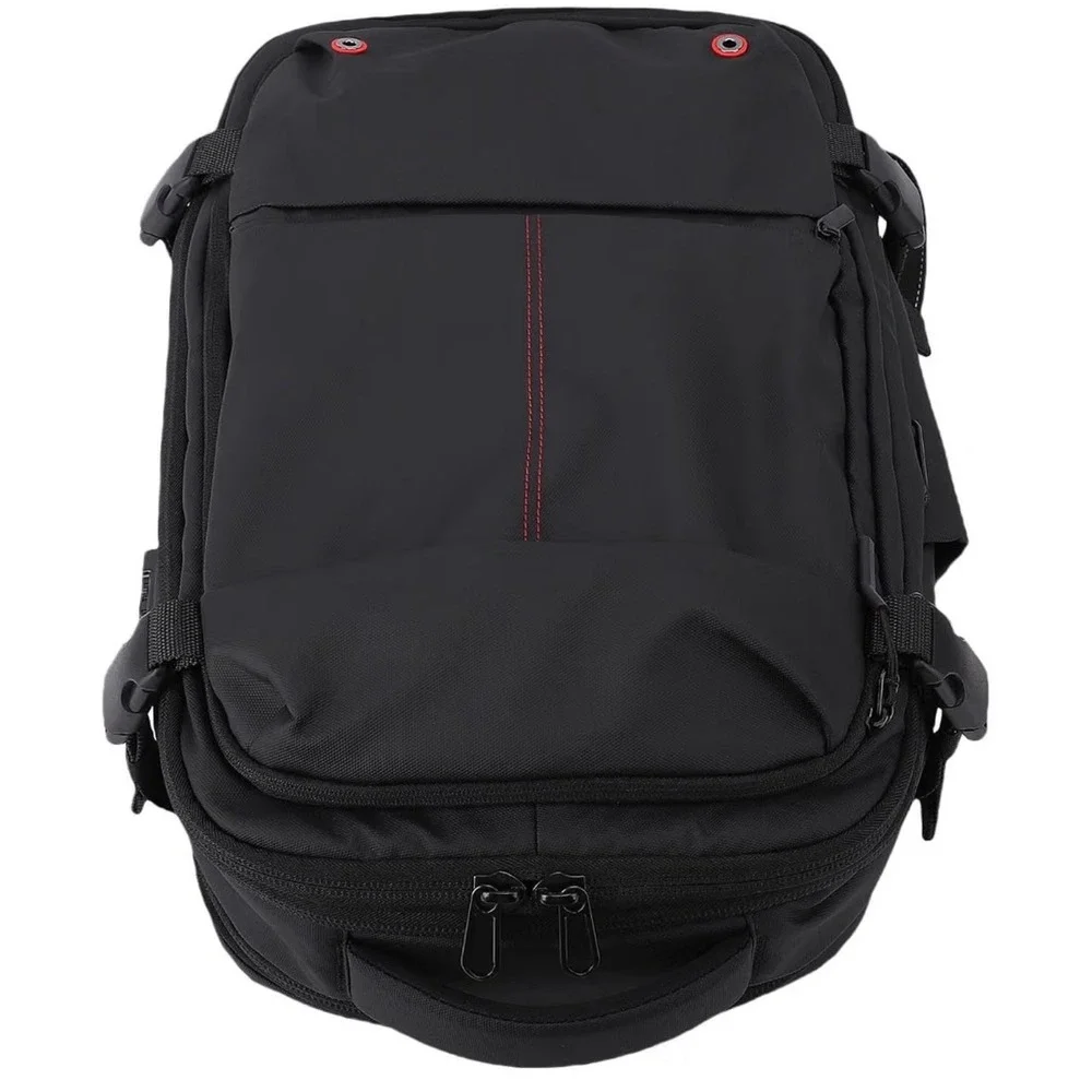 Expandable Vacuum Travel Backpack OS Black NWT TSA Lock Laptop Bag